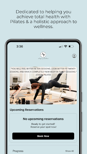 The Align Pilates App Screenshot 1