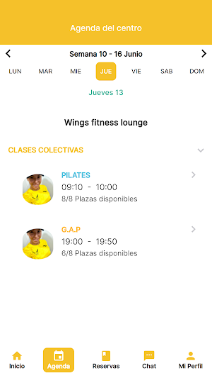 Wings Fitness Lounge Screenshot 1