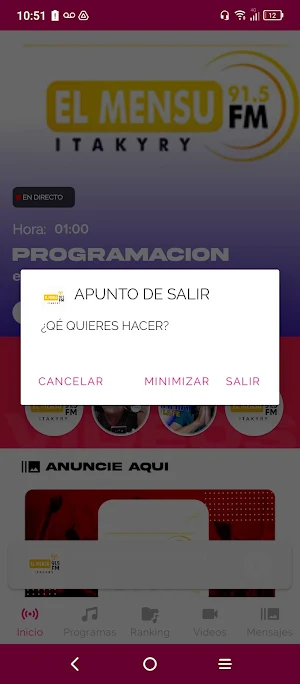 Radio El Mensu - Itakyry Screenshot 1