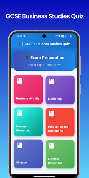 GCSE Business Studies Quiz Screenshot 0