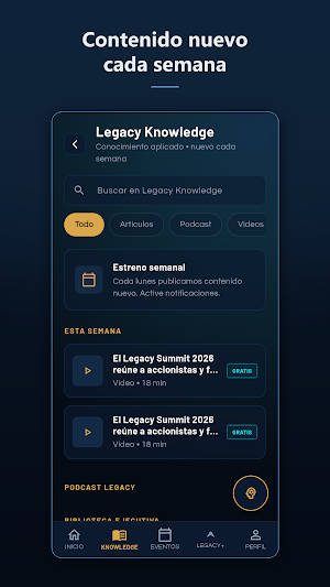 Legacy Network Screenshot 3