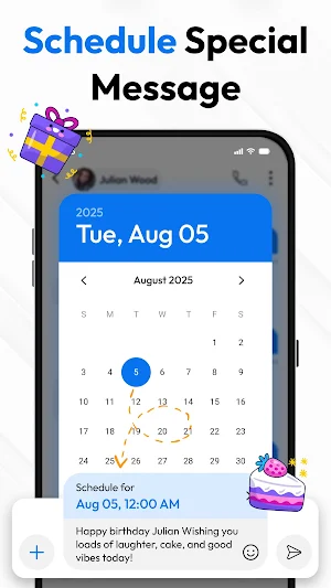 Messages Text SMS App Screenshot 1