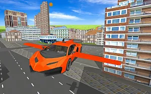 Futuristic Real Flying Car 3D Screenshot 0