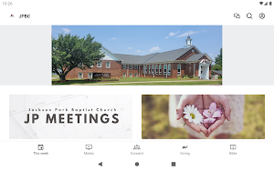 Jackson Park Baptist Church NC Screenshot 3