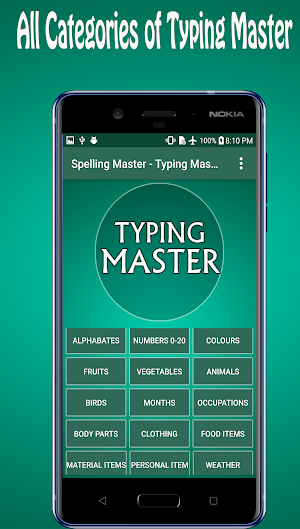 Spelling Master - Typing Master Screenshot 1