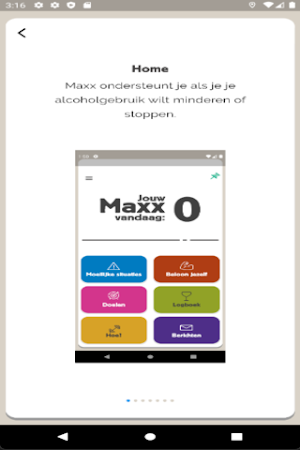 Maxx: grip op alcoholgebruik Screenshot 0