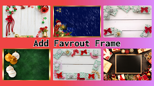 Christmas Photo Frame Editor Screenshot 2