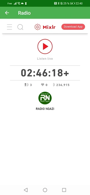 Radio Ngazi Screenshot 1