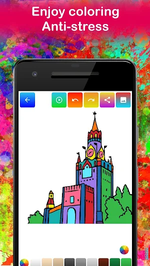 Building Coloring for Kids Screenshot 0