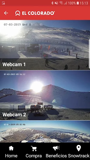 El Colorado Centro de ski. Chile Screenshot 1