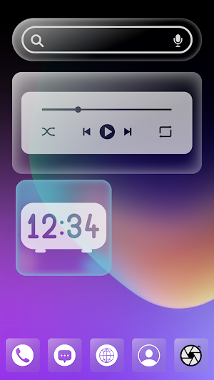 Liquid Glass Wallpaper Screenshot 1