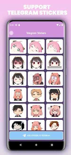 Spy X Family Stickers For WA Screenshot 3