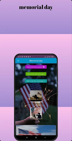 memorial day Screenshot 3