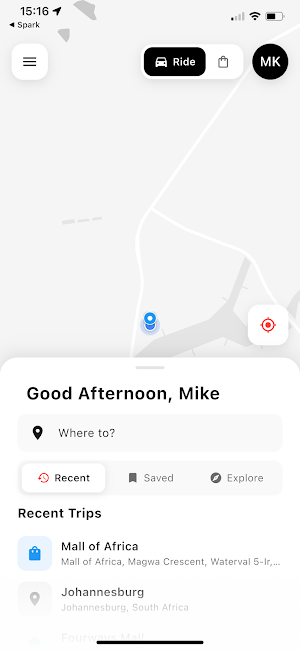 Ubii - Ride Anywhere Screenshot 1
