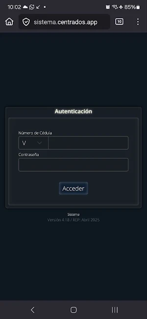 Sistema Político Screenshot 0