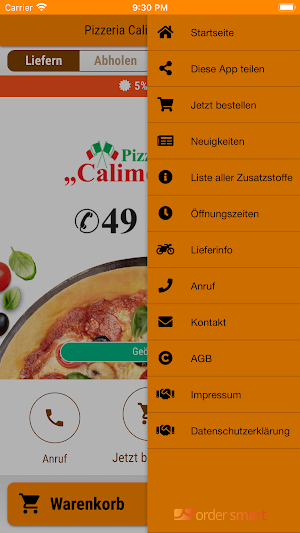 Pizzeria Calimero Maintal Screenshot 2
