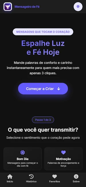 Mensageiro de Fé Screenshot 0