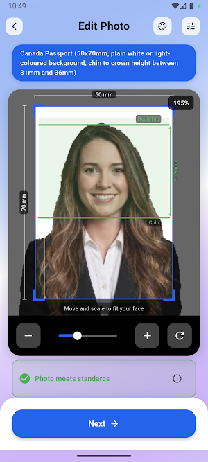 ID Photo Pro: Passport & Visa Screenshot 2