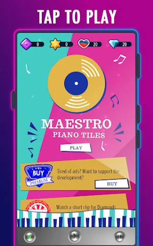 Maestro Piano Tiles: Premium Screenshot 1