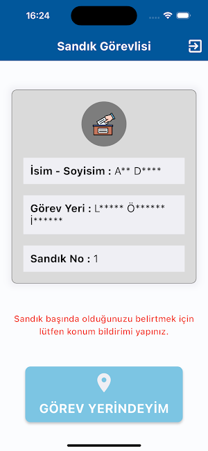 Personel Yoklama Screenshot 1