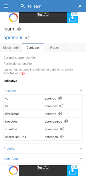 inglés.com Screenshot 3