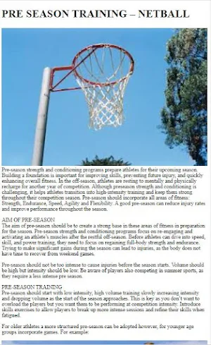 How to Do Netball Training Screenshot 1