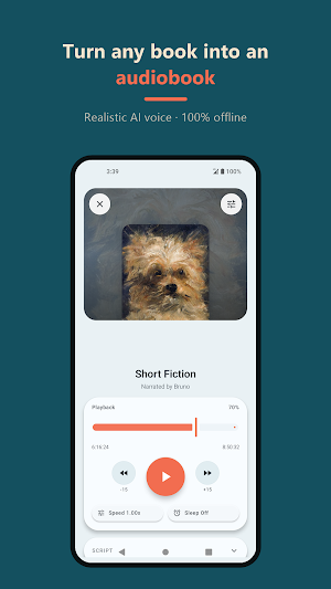 Sayable: AI Audiobook Reader Screenshot 0