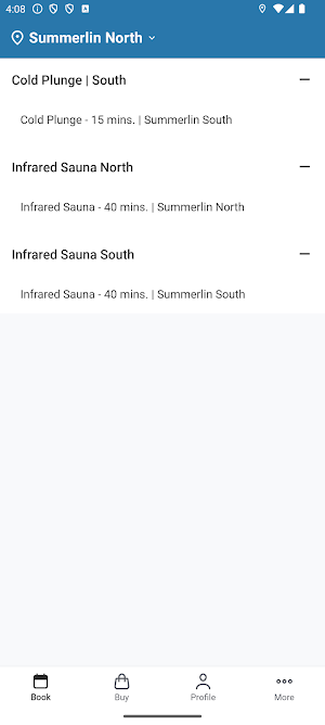 Sweat it Sauna Studio Screenshot 1