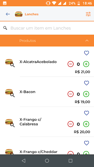 Brazil Lanches Screenshot 2