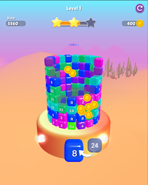 Tower 2048! Screenshot 1
