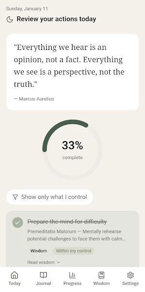 Stoic Daily Habit Screenshot 0