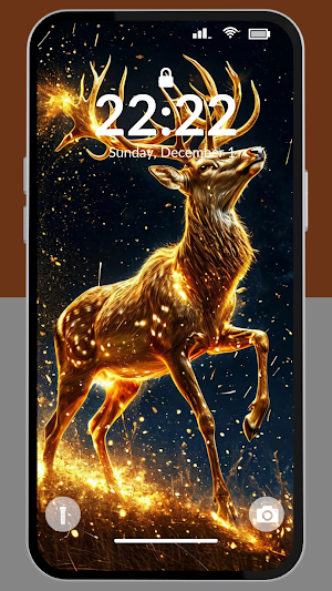Deer Aesthetic Wallpaper 4K Screenshot 2