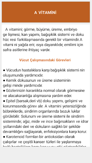 Vitamin Mineraller Screenshot 3