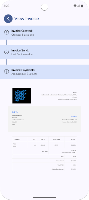 Invoicing Master Screenshot 1