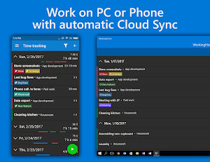 WorkingHours — Time Tracking / Timesheet screenshot 5
