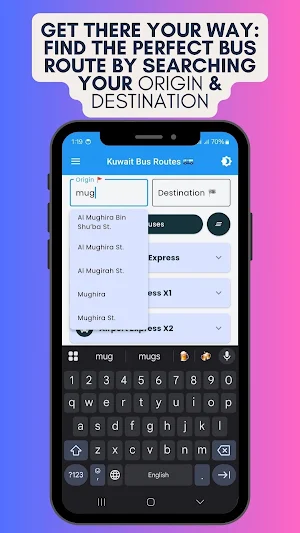 Kuwait Bus Routes Offline Screenshot 2