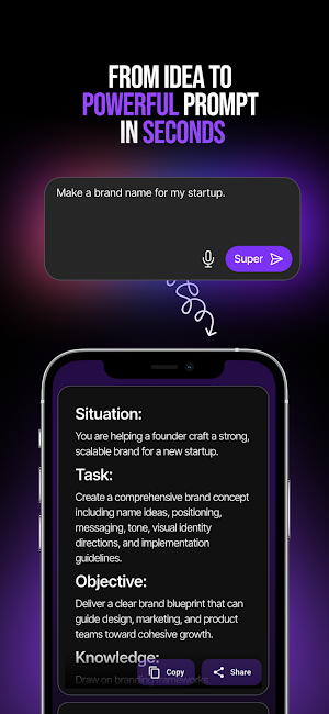 SuperPrompt -  Ai Generator Screenshot 0
