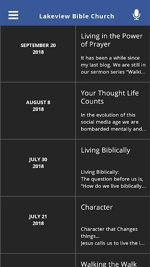 Lakeview Bible Church Screenshot 3