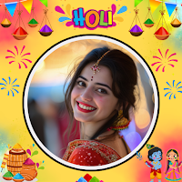 Happy Holi Photo Frame 2026