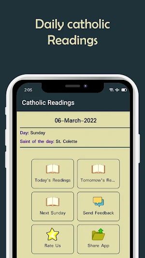 Daily Catholic Readings 2022 Screenshot 0