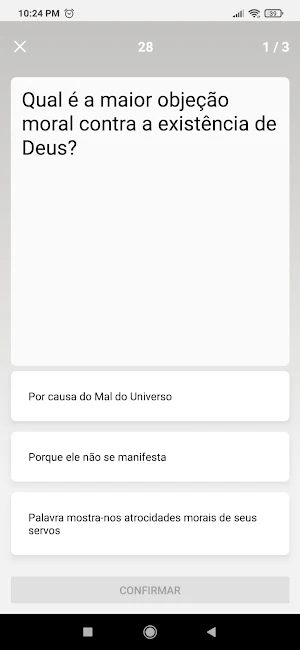 Perguntas de Teologia Screenshot 2