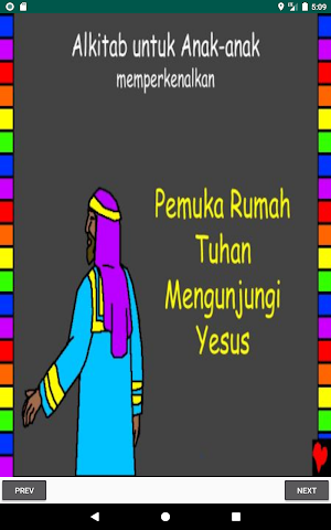 Cerita Alkitab Anak Bergambar (Bagian 5) Screenshot 0