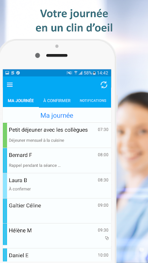 Mon Rdv Kiné - Praticien Screenshot 2