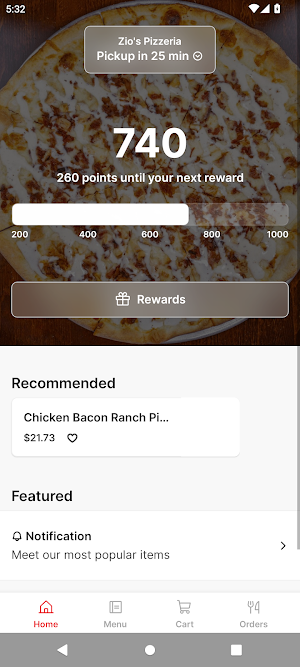 Zio's Pizzeria Screenshot 0