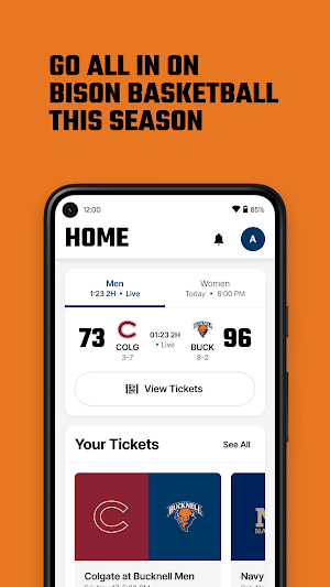 Bucknell Basketball Screenshot 0