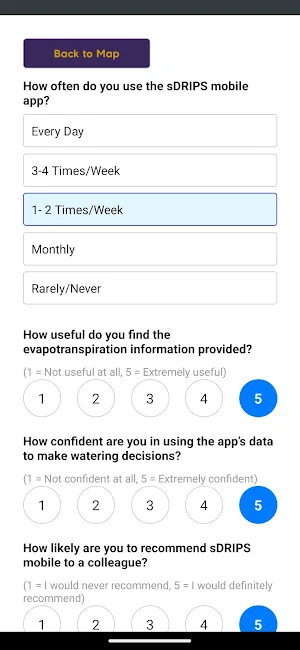 UW WaterWise Screenshot 1