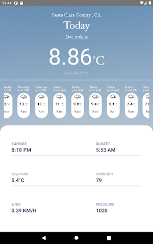 Weather Forecast Screenshot 3