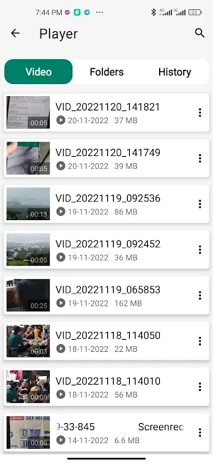 Video Downloader & Player Screenshot 1