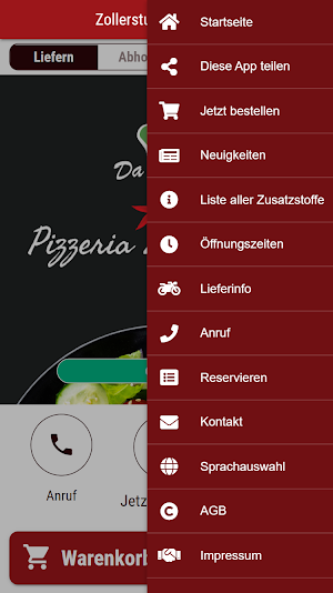 Zollerstuben Da Biagio Screenshot 2