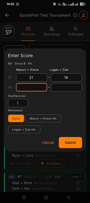 SportsPort - Sports Manager Screenshot 3